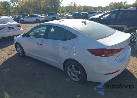 2018 Hyundai Elantra Sel из США, поврежденный, VIN 5NPD84LF4JH217492